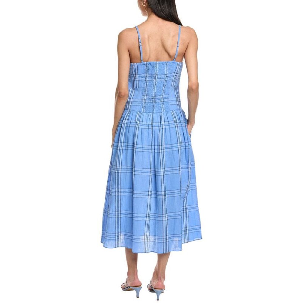 Garrie B Womens  Drop-Waist Midi Dress - Picture 2 of 3